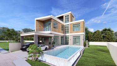 4 Bed 4 Bath 369 SQ.M NAI VILLAS Lagoon Chalong