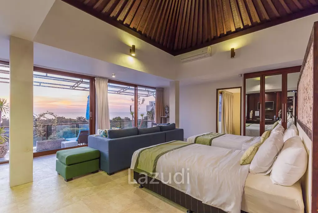 Exclusive 4-Bedroom Villa with Stunning Ocean View in Jimbaran