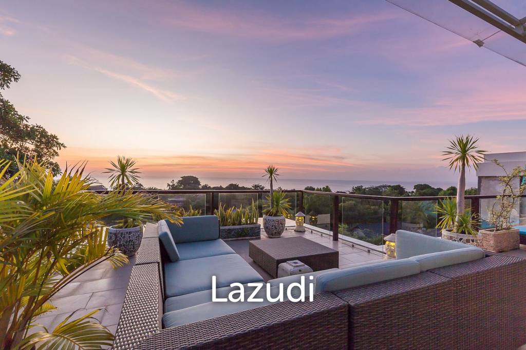Exclusive 4-Bedroom Villa with Stunning Ocean View in Jimbaran