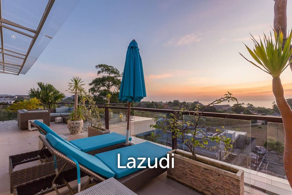 Exclusive 4-Bedroom Villa with Stunning Ocean View in Jimbaran