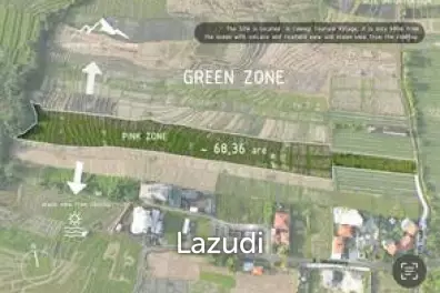 Prime 68.36 Are Pink Zone Land in Cemagi, Ideal for Development, 3 Minutes Away From the Beach