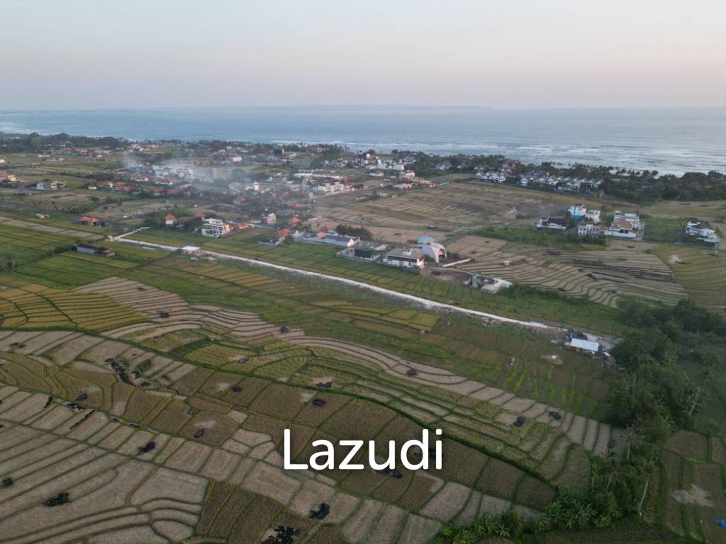 Prime 68.36 Are Pink Zone Land in Cemagi, Ideal for Development, 3 Minutes Away From the Beach