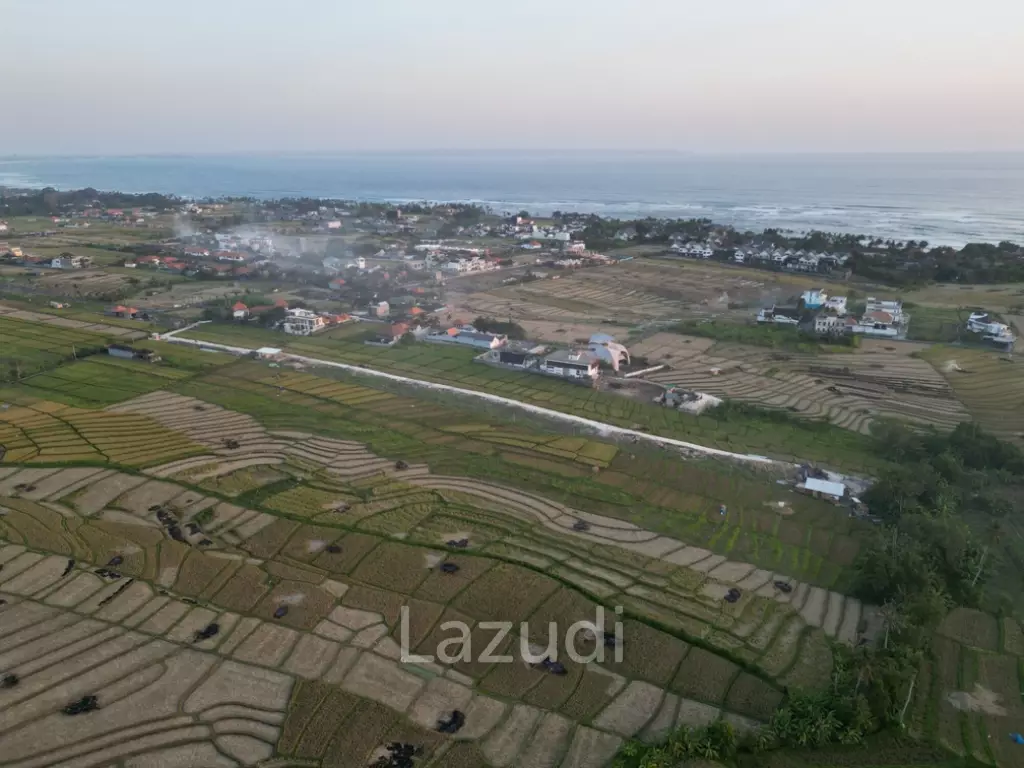 Prime 68.36 Are Pink Zone Land in Cemagi, Ideal for Development, 3 Minutes Away From the Beach