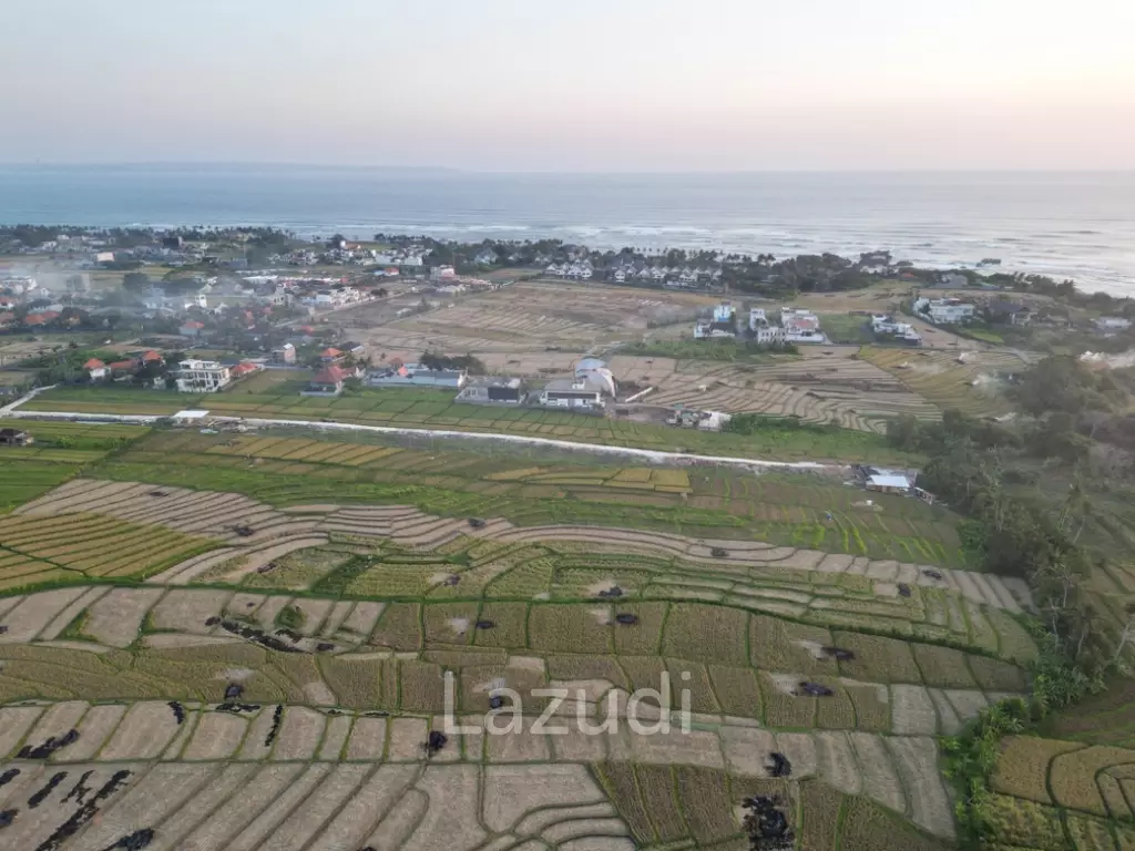 Prime 68.36 Are Pink Zone Land in Cemagi, Ideal for Development, 3 Minutes Away From the Beach