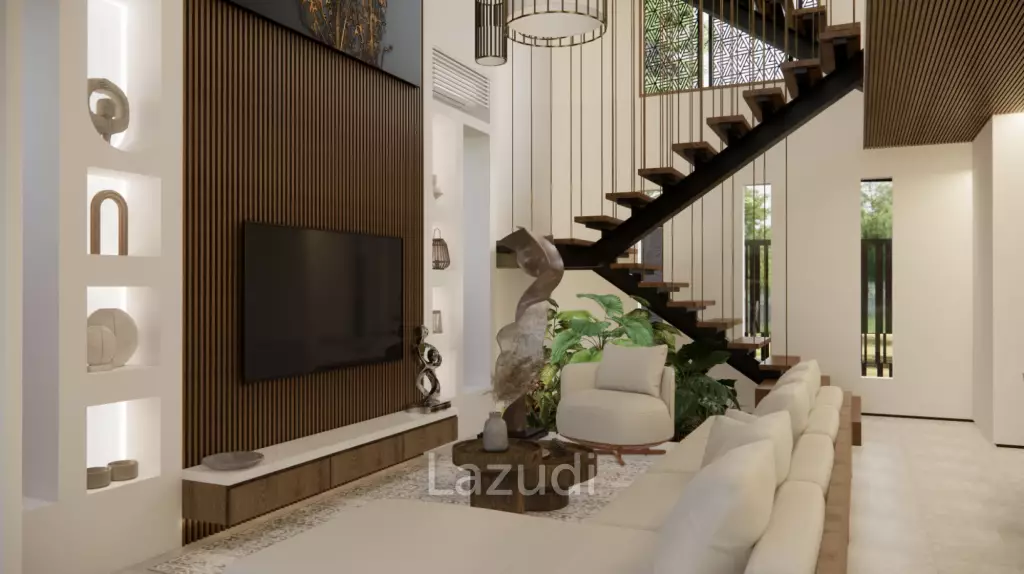 Luxurious 4 Bedroom Villa with Rooftop in Prime Location of Berawa