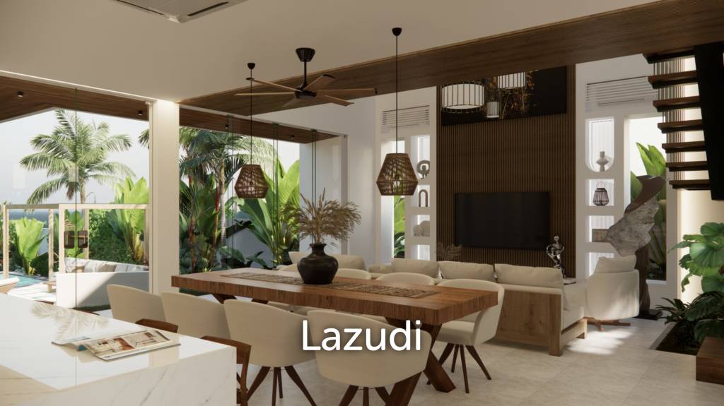 Luxurious 4 Bedroom Villa with Rooftop in Prime Location of Berawa