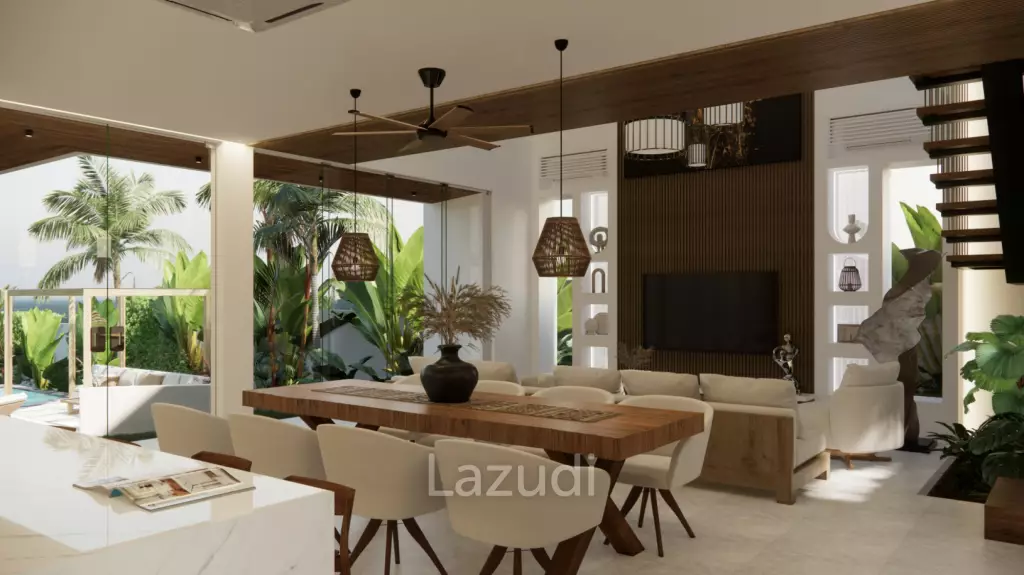 Luxurious 4 Bedroom Villa with Rooftop in Prime Location of Berawa