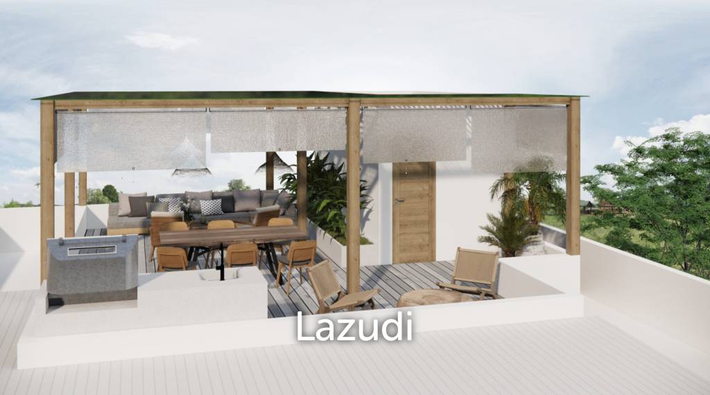 Luxurious 4 Bedroom Villa with Rooftop in Prime Location of Berawa