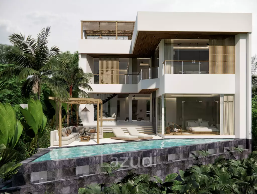 Luxurious 4 Bedroom Villa with Rooftop in Prime Location of Berawa