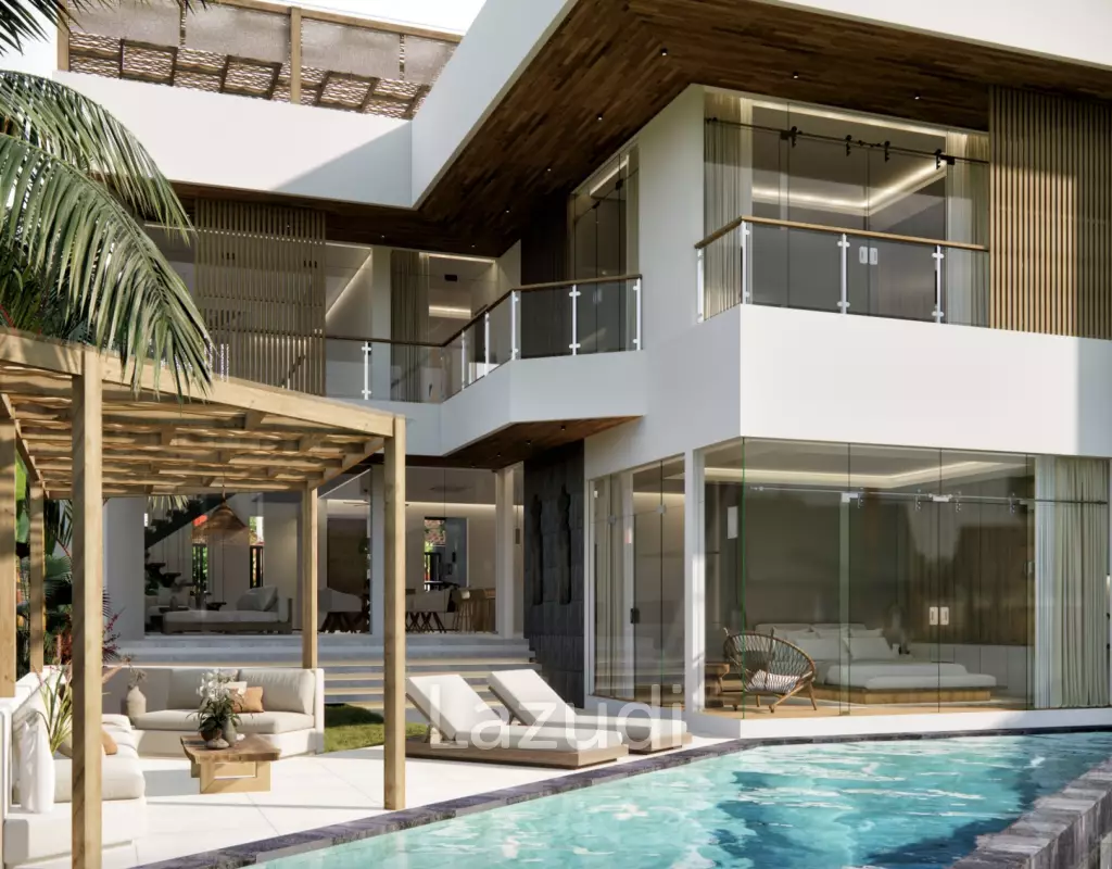 Luxurious 4 Bedroom Villa with Rooftop in Prime Location of Berawa