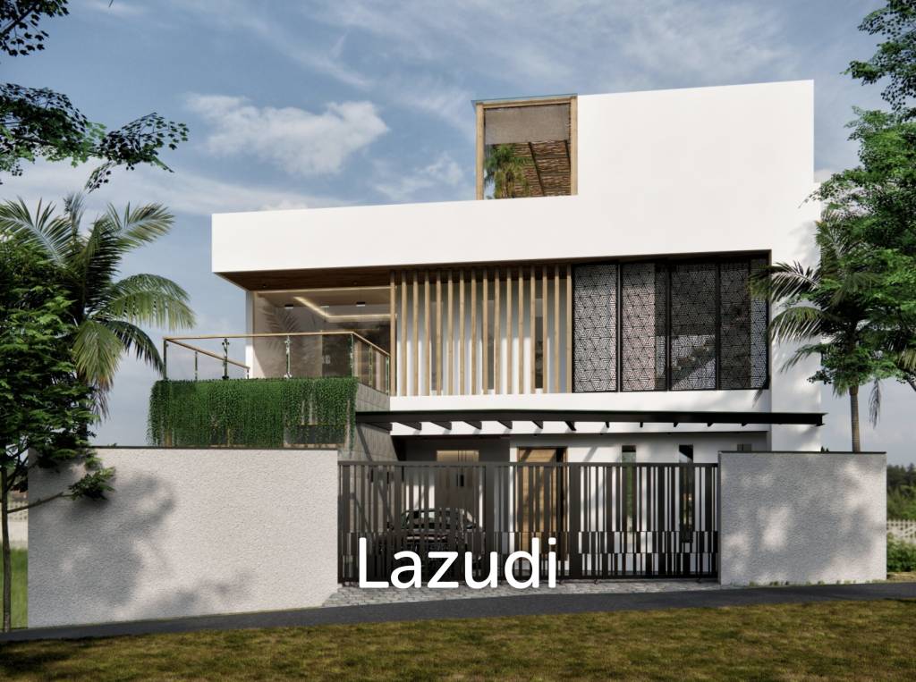 Luxurious 4 Bedroom Villa with Rooftop in Prime Location of Berawa