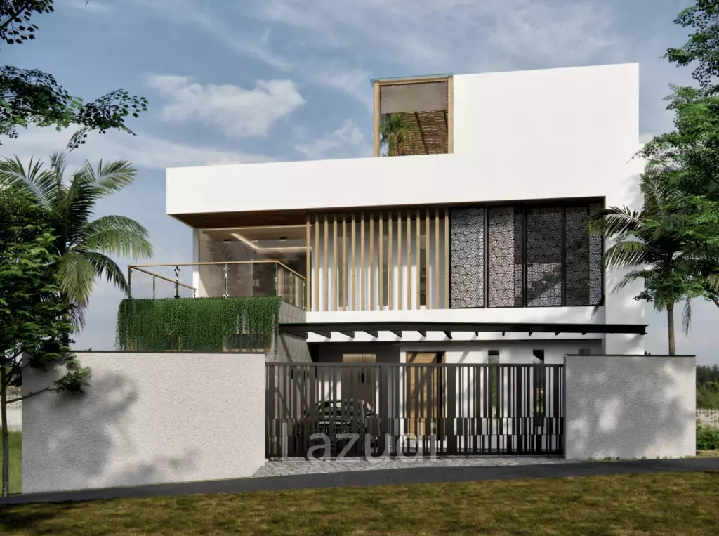 Luxurious 4 Bedroom Villa with Rooftop in Prime Location of Berawa