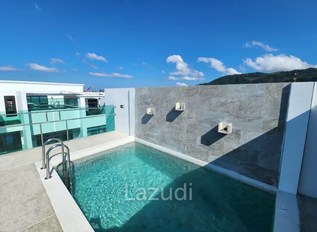 Ultra Luxury 3-Bedroom Condo with Rooftop Pool in Kamala Phuket