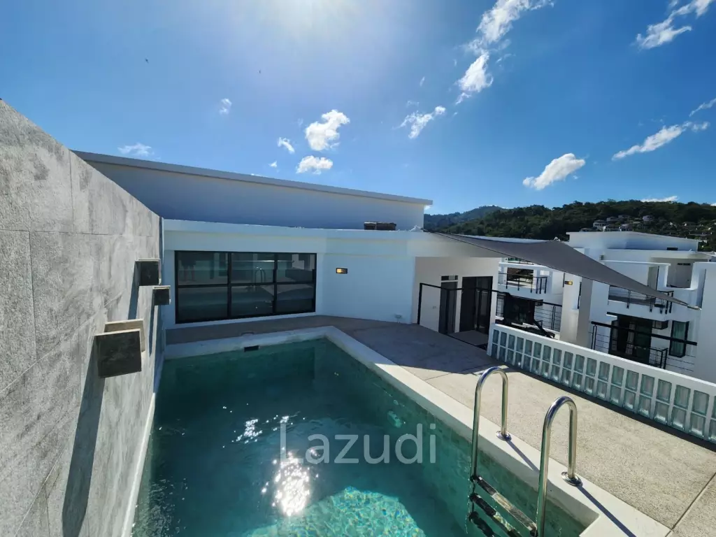 Ultra Luxury 3-Bedroom Condo with Rooftop Pool in Kamala Phuket