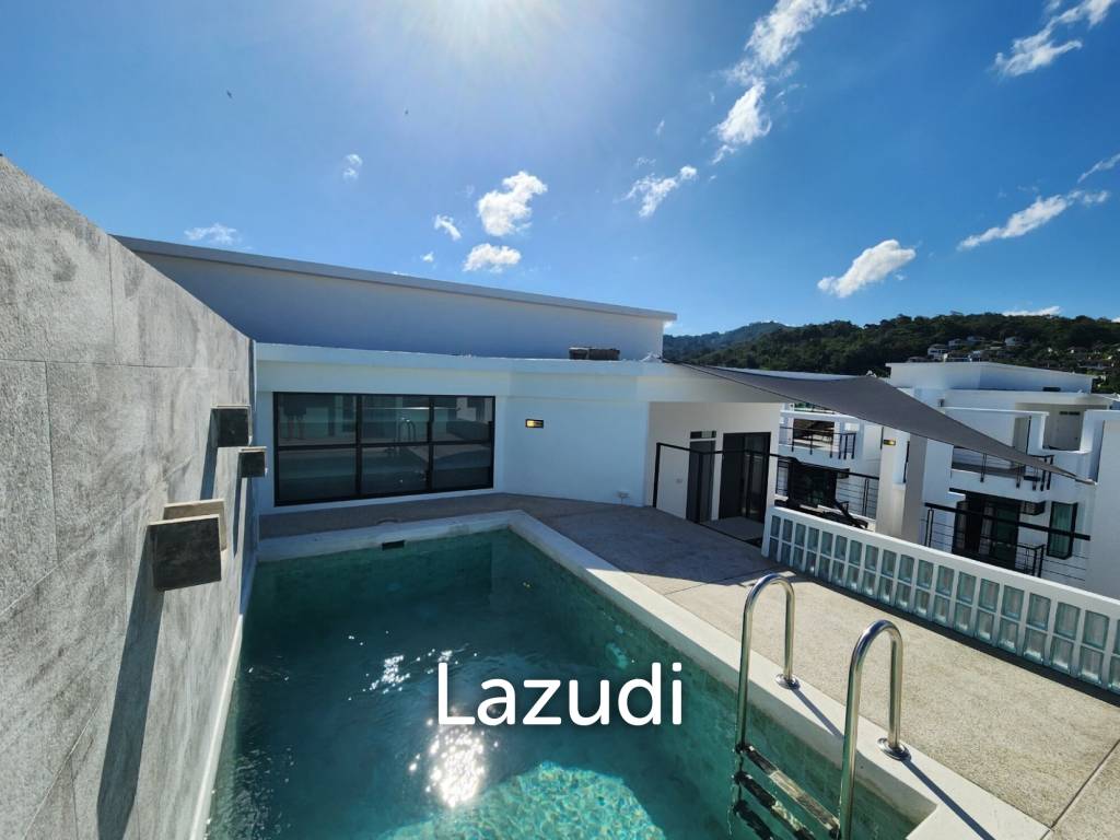 Ultra Luxury 3-Bedroom Condo with Rooftop Pool in Kamala Phuket