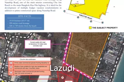 Prime Land 63 Rai Cha Am Near Popular Beach