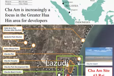 Prime Land 63 Rai Cha Am Near Popular Beach