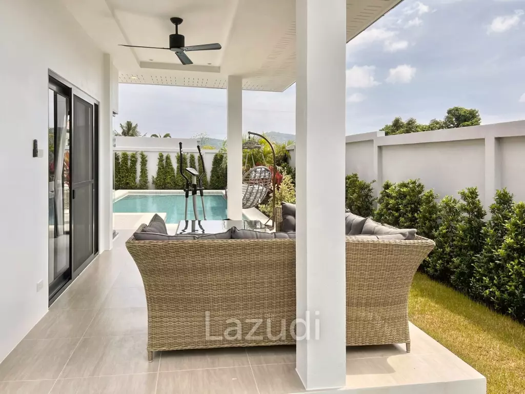 Mali: Brand New Pool Villa with Premium Upgrades/Solar Cells