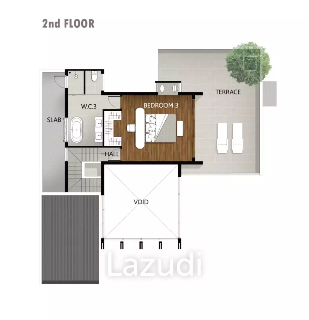 3 Bed 4 Bath 330.24 SQ.M Elite Villas Chalong