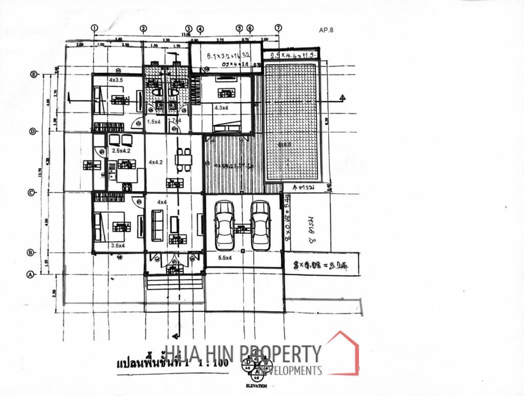 3 Bed 2 Bath 213.5 SQ.M The Valley One Hua Hin Cha Am