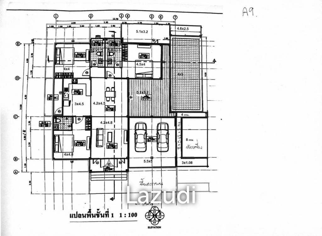 3 bed 2 Bath 279.8 SQ.M  The Valley One Hua Hin Cha Am