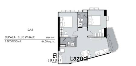 64 m² 2 Chambre 2 Salle de bain Condominium Pour Vente