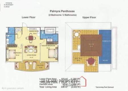 SeaRidge Luxury 2 Bedrooms Penthouse Condo