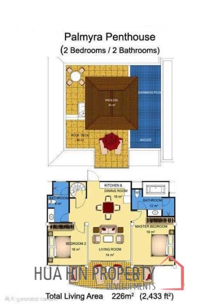 SeaRidge Luxury 2 Bedrooms Penthouse Condo