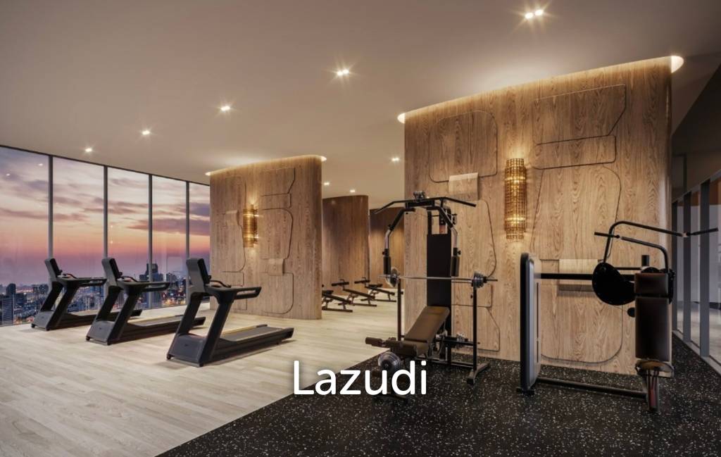 1 Bed 1 Bath 43 SQ.M Rhythm Charoennakhon Iconic