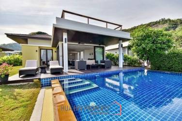 3 Bed 200 SQM Pool Villa with Sea and Mountain Views, The Spirit