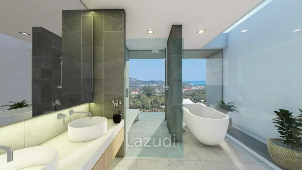 Almafi Sky Villa: Luxury Villa with Panoramic Views in Chaweng Noi