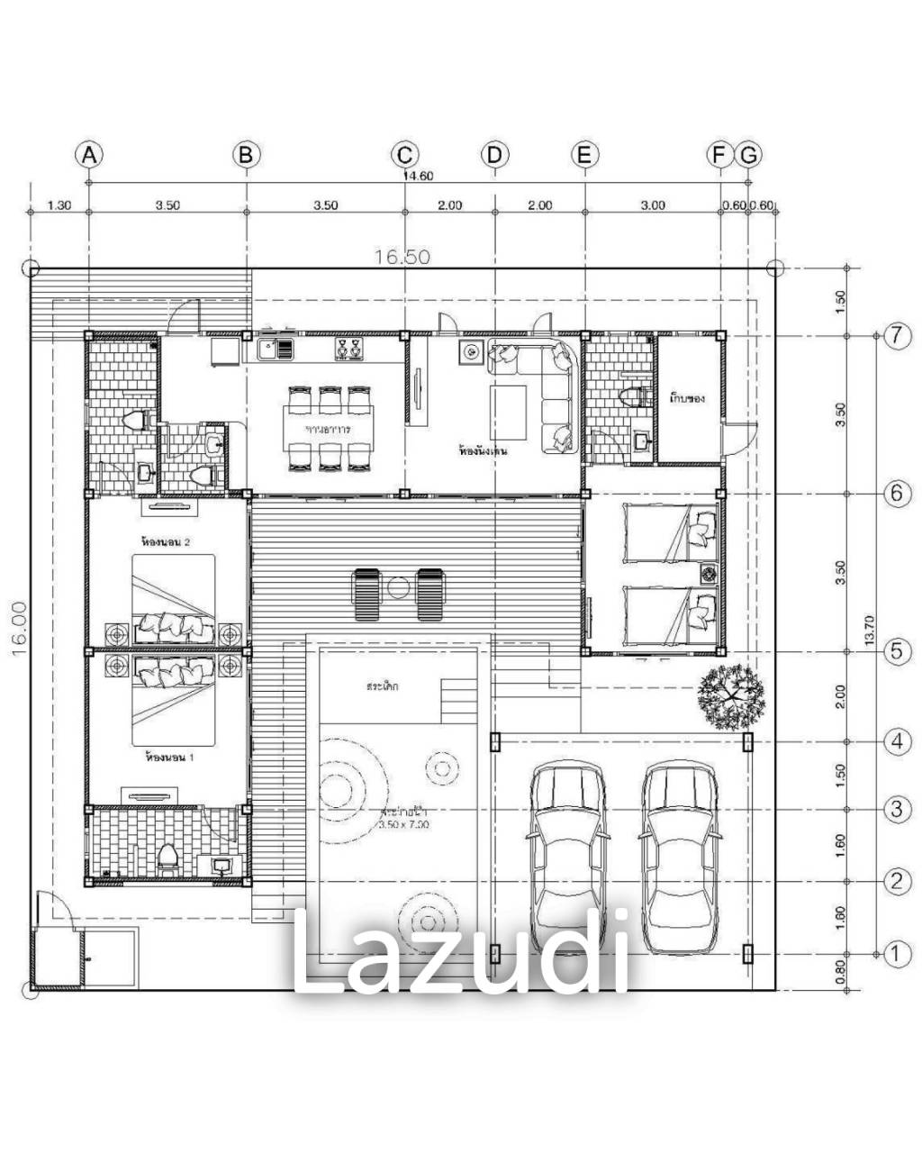 268 ตร.ม 3 เตียง 4 อาบน้ำ วิลล่า For ขาย