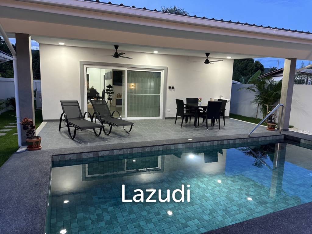 NEW HOUSE  NEAR HUA HIN INTERNATIONAL SCHOOL : 2 bed pool villa