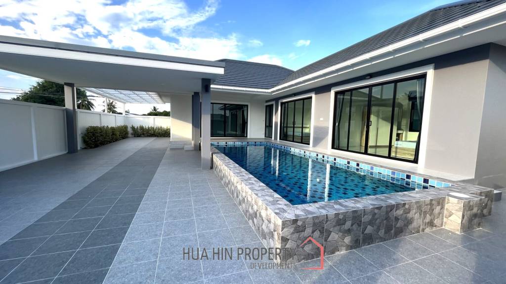 3 bed 3 bath 200 SQ.M Huguh Home Pool Villa Cha Am