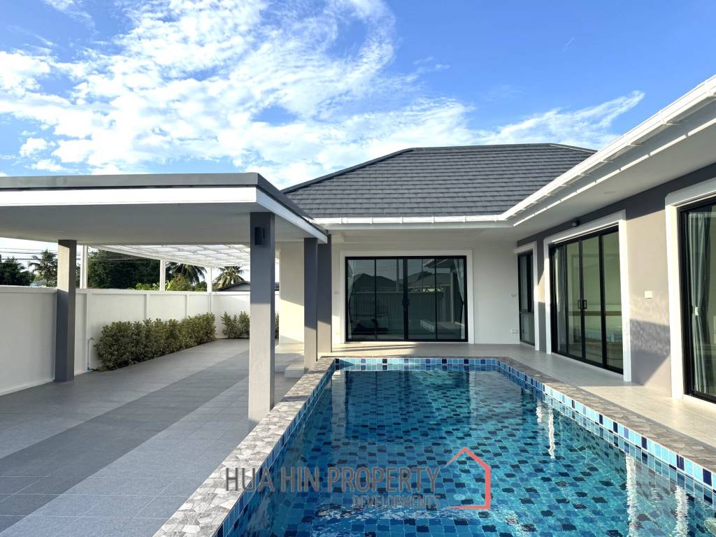 3 bed 3 bath 200 SQ.M Huguh Home Pool Villa Cha Am