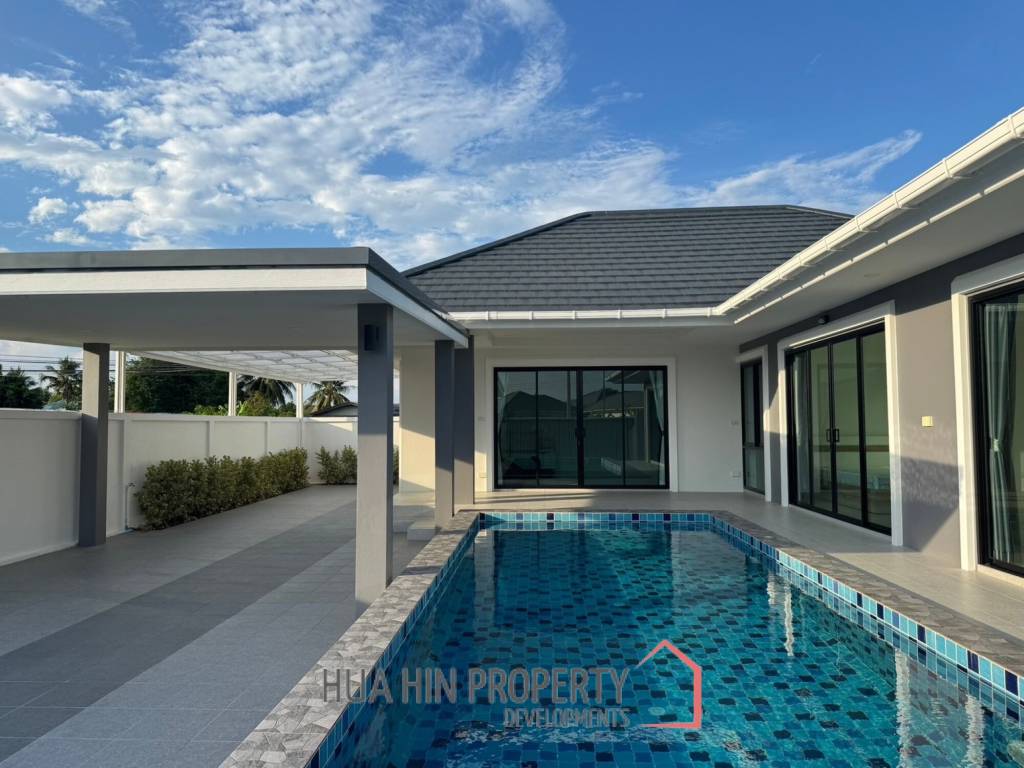 3 bed 3 bath 200 SQ.M Huguh Home Pool Villa Cha Am