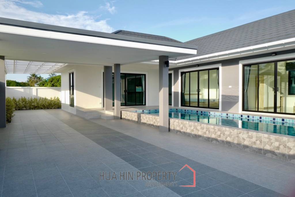 3 bed 3 bath 200 SQ.M Huguh Home Pool Villa Cha Am