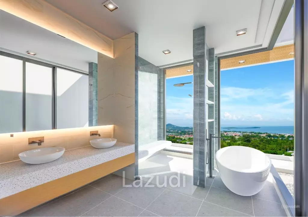 4-Bed Almafi Luxury Villa for Sale in Chaweng Noi