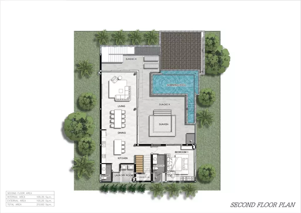 4-Bed Almafi Luxury Villa for Sale in Chaweng Noi