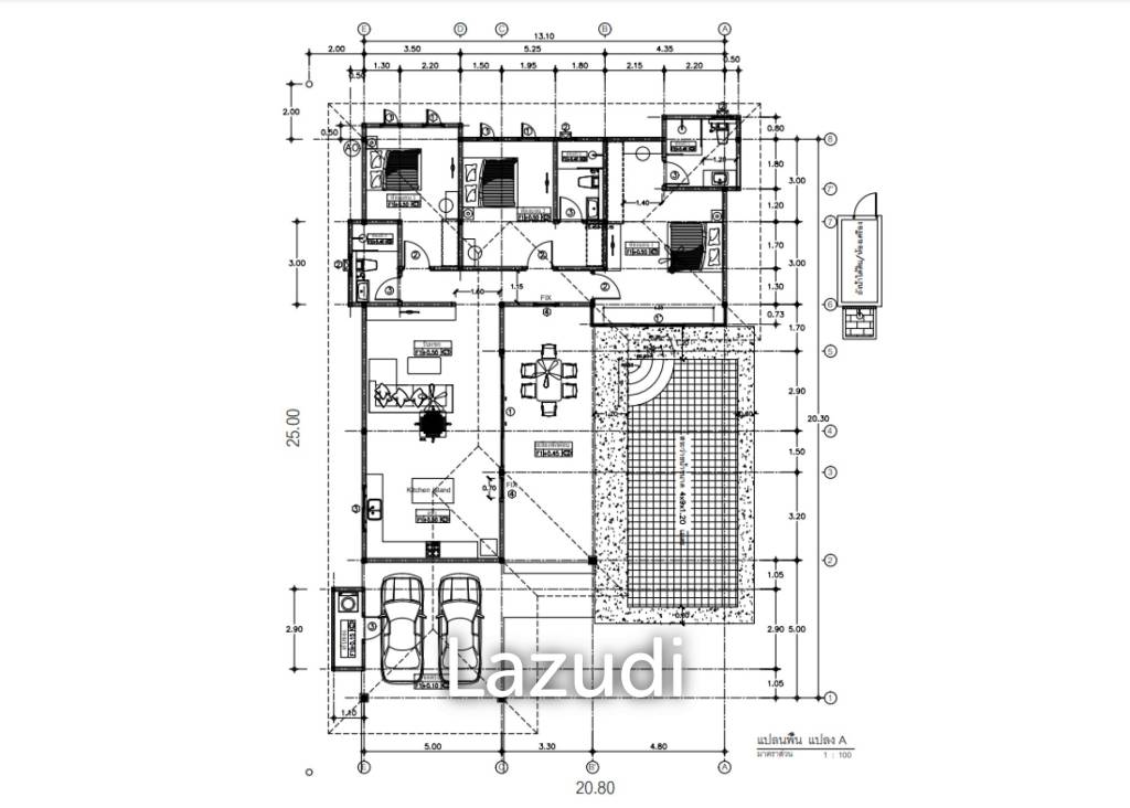 3 Bed 3 Bath 194.13 SQ.M Aria 3 Hua Hin