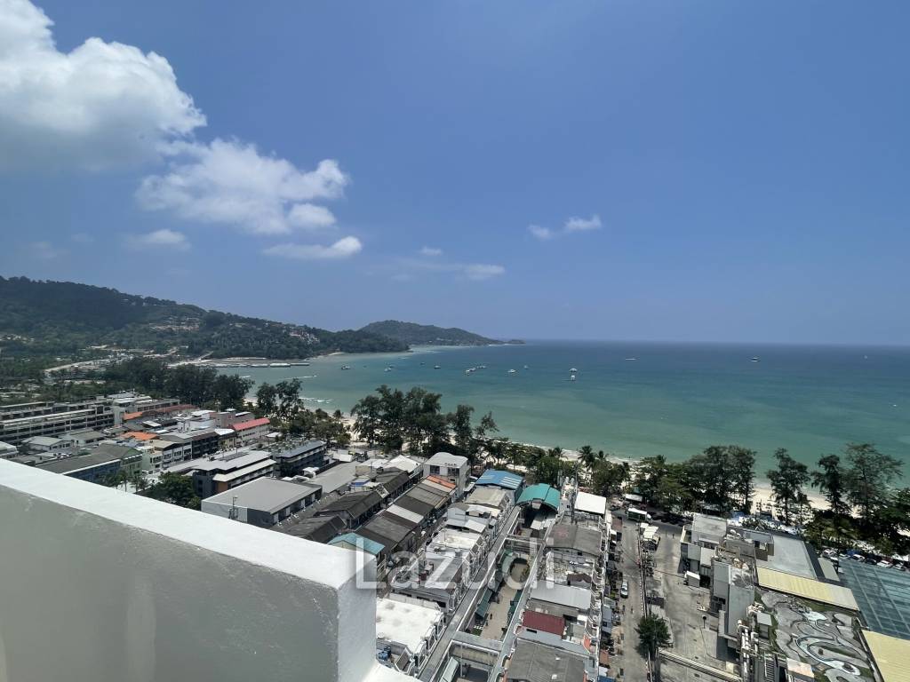 Sea View, 2-bed Corner Apartment - Sale/Rent  - Beach Road, Patong