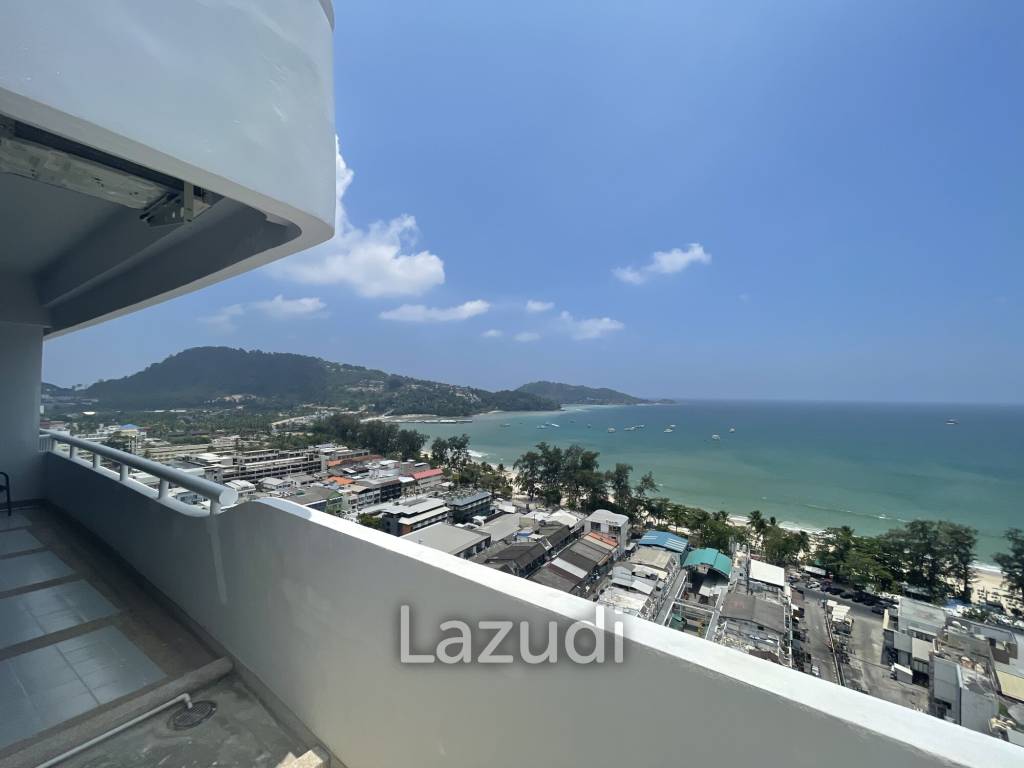 Sea View, 2-bed Corner Apartment - Sale/Rent  - Beach Road, Patong