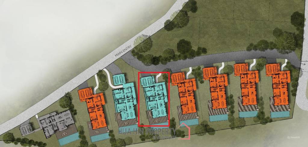 Only selling the land 1041.63 SQ.M Sansara Hua Hin Phase 2