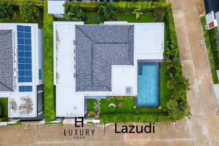 Luxuriöse moderne Villa in Hua Hin mit Pool und Blick auf die Berge