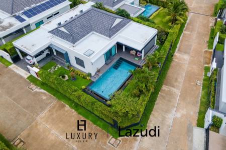 Luxuriöse moderne Villa in Hua Hin mit Pool und Blick auf die Berge