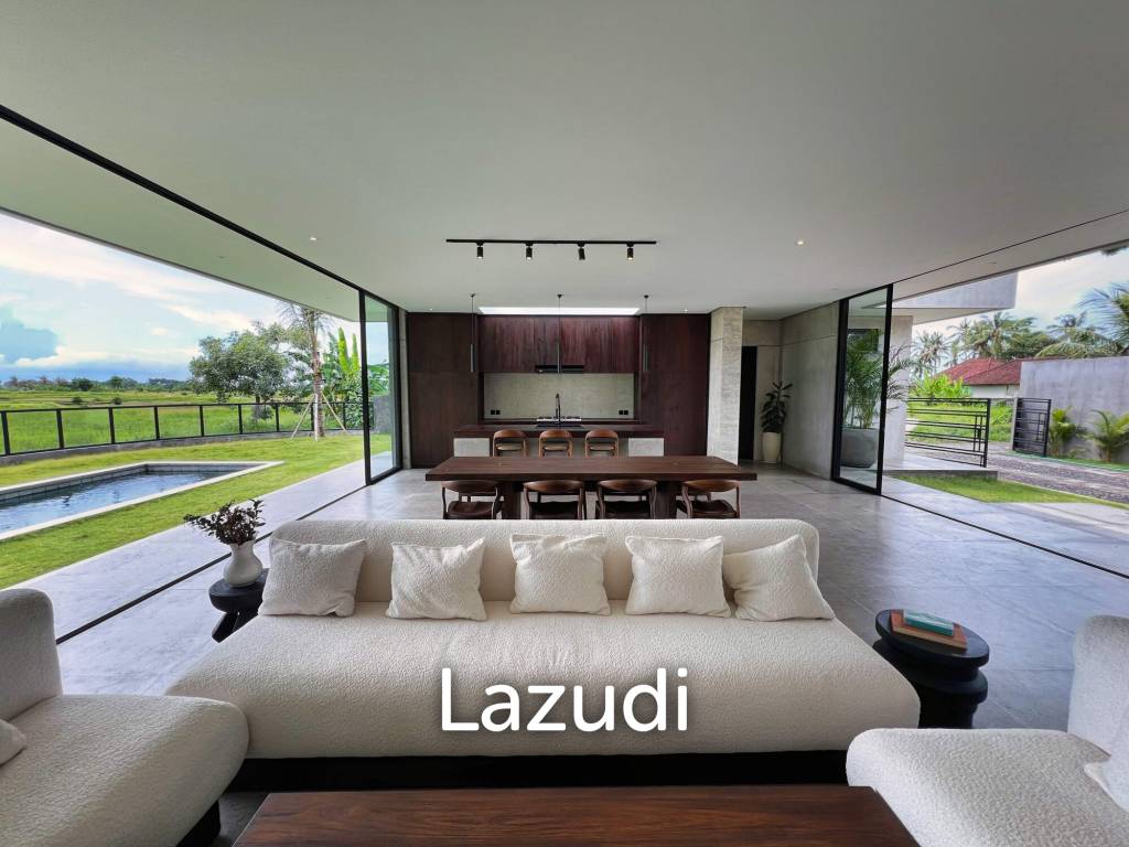 ELEGANT 4-BEDROOM VILLA WITH SCENIC PADDY FIELD VIEWS IN KABA KABA