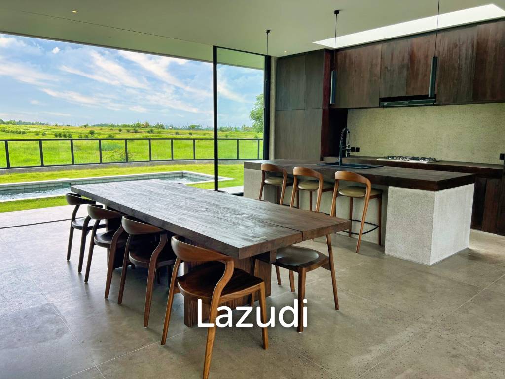 ELEGANT 4-BEDROOM VILLA WITH SCENIC PADDY FIELD VIEWS IN KABA KABA