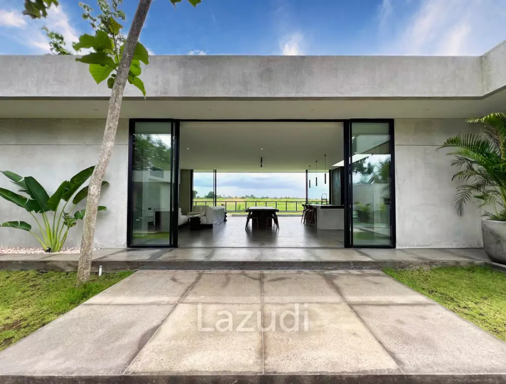 ELEGANT 4-BEDROOM VILLA WITH SCENIC PADDY FIELD VIEWS IN KABA KABA