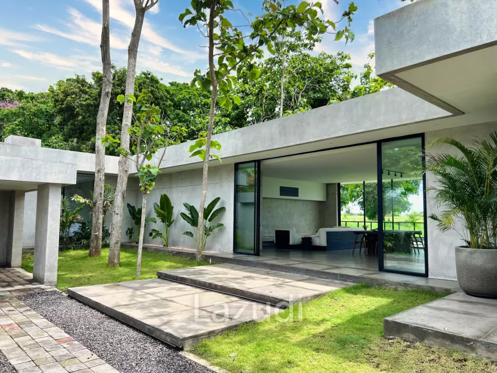 ELEGANT 4-BEDROOM VILLA WITH SCENIC PADDY FIELD VIEWS IN KABA KABA