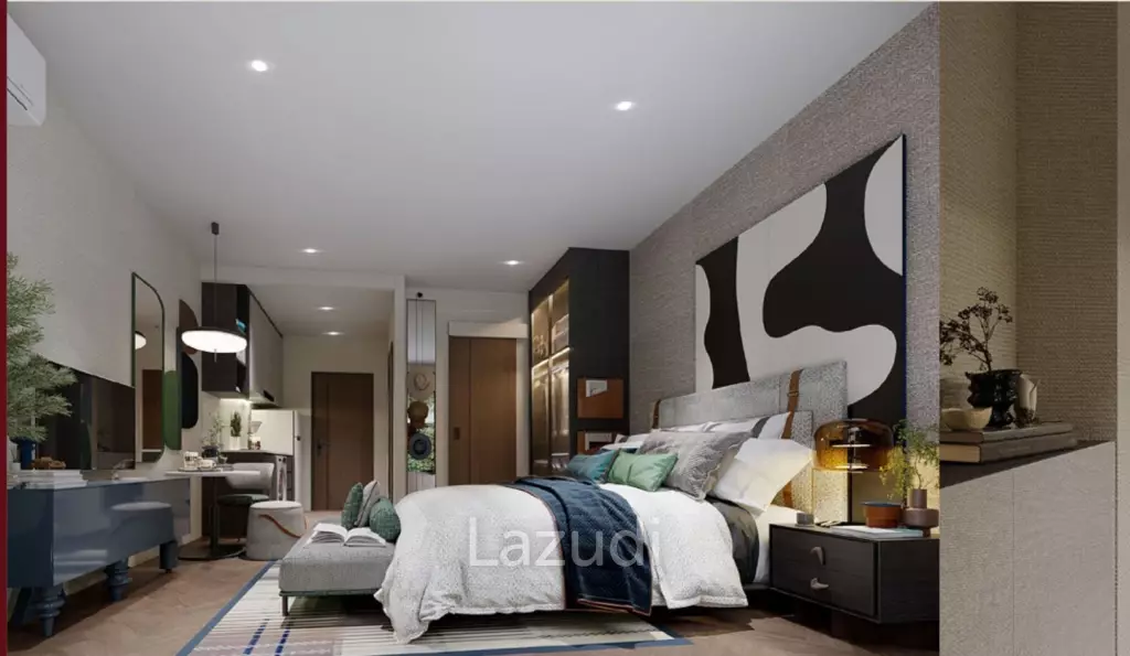1 Bed 1 Bath 28 SQ.M The Title Artrio Bang-Tao